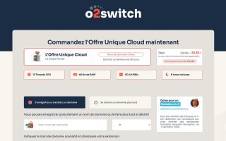 Hébergement web à bas prix pour freelances et créateurs : o2switch en 2026, une offre à considérer